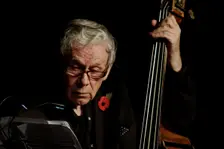 Herbie Flowers, Hawth, Crawley, West Sussex, Nov 2015. Artist: Brian O'Connor