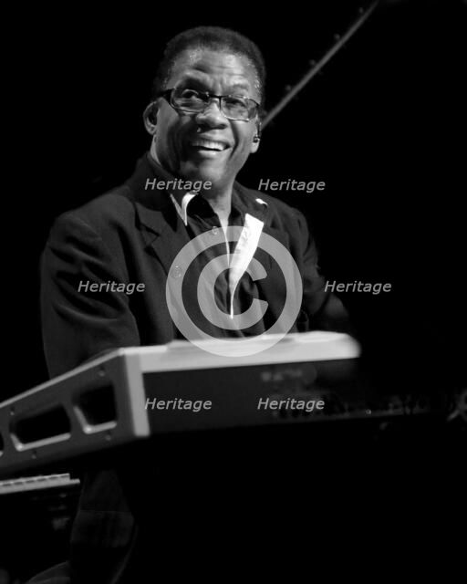 Herbie Hancock, 2008. Artist: Alan John Ainsworth.