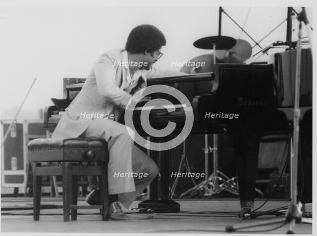 Herbie Hancock, Capital Radio Jazz Festival, Alexandra Palace, London,  1979. Creator: Brian Foskett.