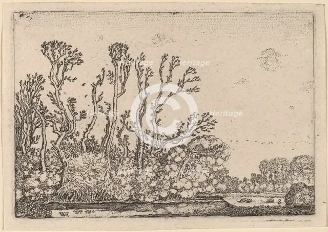 Herd of Sheep near the Hague, 1621. Creator: Willem Pietersz. Buytewech.