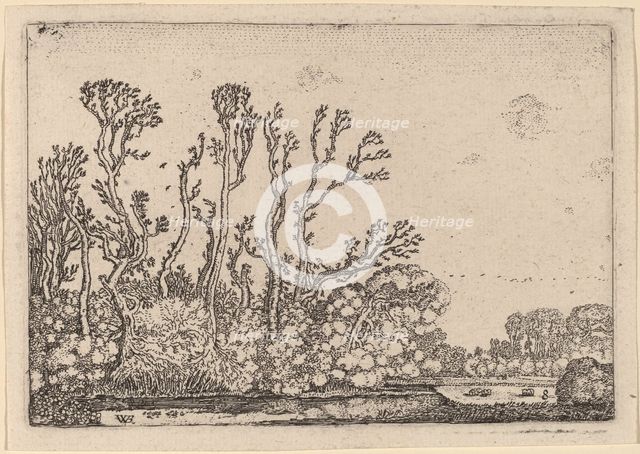 Herd of Sheep near the Hague, 1621. Creator: Willem Pietersz. Buytewech.