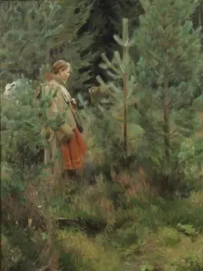 Herdsmaid (Vallkulla), 1908