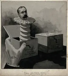 "Here we are again!", 1896. Creator: Enoch Fairhurst