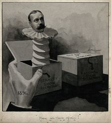 "Here we are again!", 1896. Creator: Enoch Fairhurst
