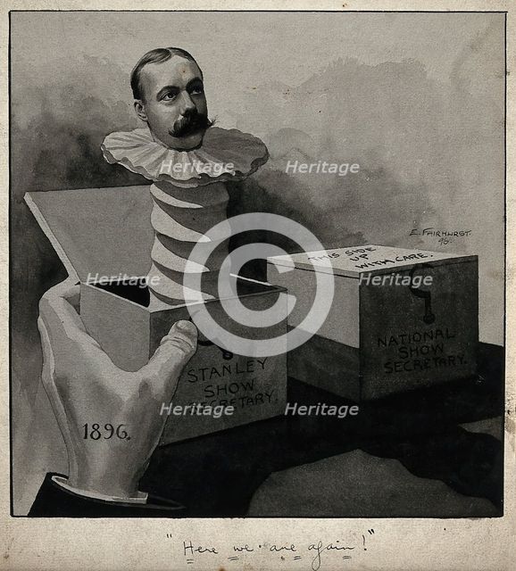 "Here we are again!", 1896.  Creator: Enoch Fairhurst.