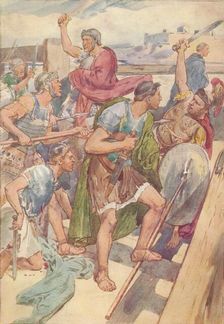 Here it would be possible, he thought, to hold the enemy at bay c1912 (1912)