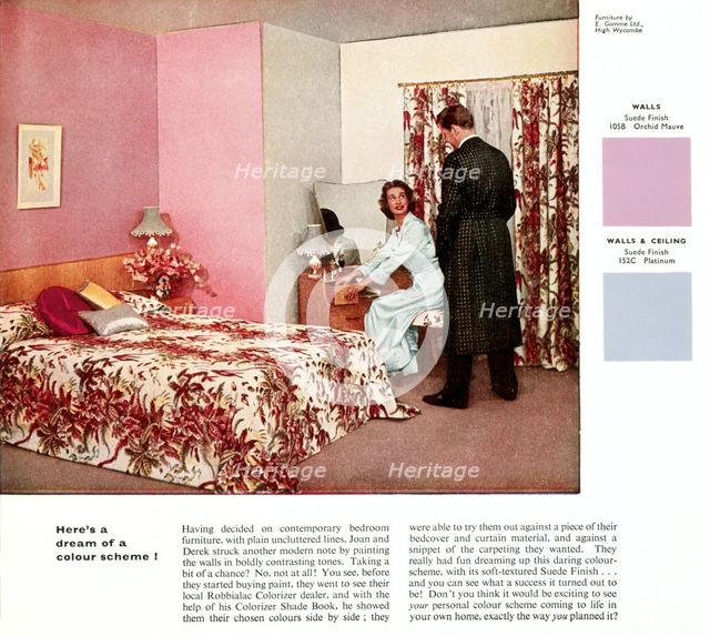'Here's a dream of a colour scheme!', 1950s. Creator: Unknown.