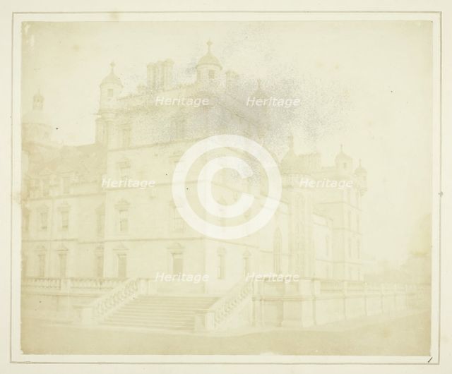 Heriot's Hospital, Edinburgh, 1844. Creator: William Henry Fox Talbot.