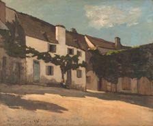 Herisson house, 1876. Creator: Henri-Joseph Harpignies