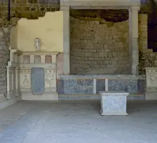Heroon of Diodoros Pasparos, Upper Acropolis, Pergamon, Turkey, 1999. Creator: Unknown