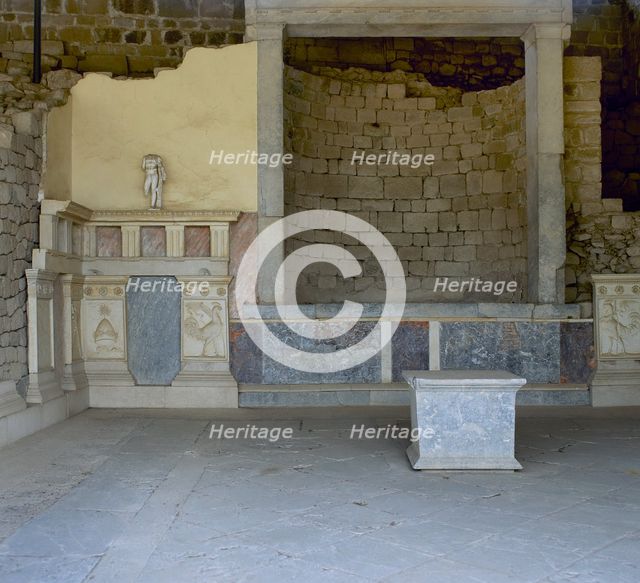 Heroon of Diodoros Pasparos, Upper Acropolis, Pergamon, Turkey, 1999. Creator: Unknown.