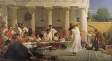 Herod's birthday feast 1868. Artist: Edward Armitage