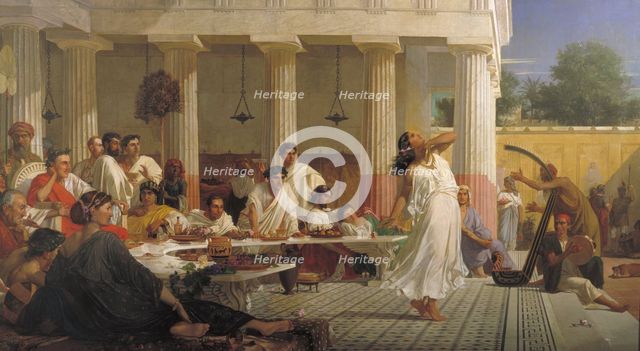 'Herod's birthday feast', 1868. Artist: Edward Armitage
