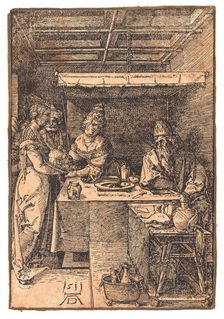Herodias Receiving the Head of Saint John the Baptist, 1511. Creator: Dürer, Albrecht (1471-1528)