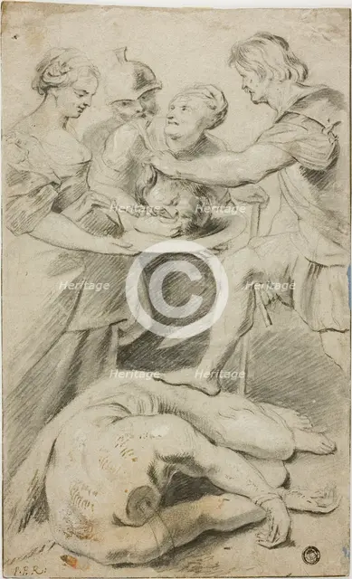 Herodias Receiving the Head of Saint John the Baptist, n.d.
