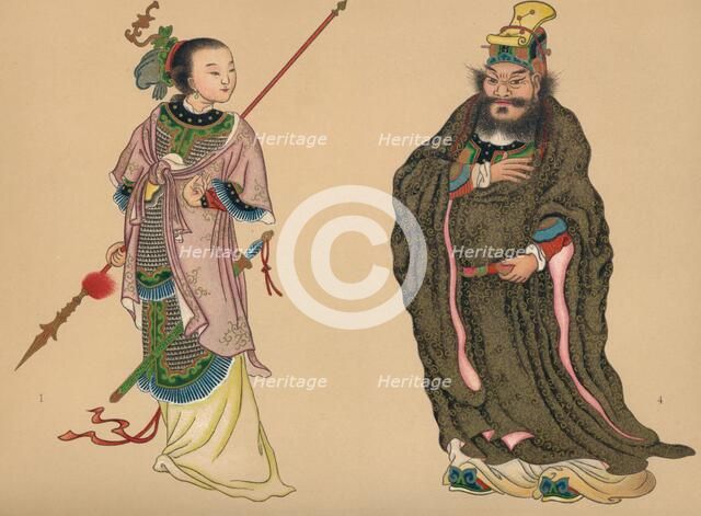 'Heroes and Heroines of Chinese History', c1903, (1904). Artist: Unknown.