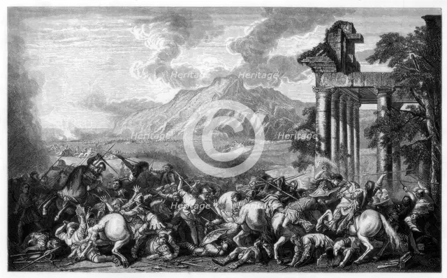 'Heroic Battle', 1652-1664 (1870). Artist: Roland Brunier