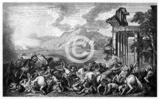 'Heroic Battle', 1652-1664 (1870). Artist: Roland Brunier