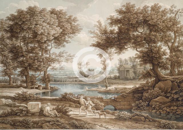 Heroic landscape, 1818. Creator: Johann Christian Reinhart.