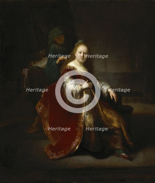 Heroine from the Old Testament, 1632-1633. Creator: Rembrandt van Rhijn (1606-1669).