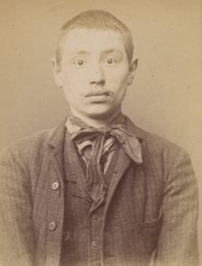 Herouard. Henri. 17 ans, né à Paris XVIIe. Serrurier. Anarchiste. 6/3/94., 1894. Creator: Alphonse Bertillon