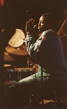 Herlin Riley, Nairn International Jazz Fesival, Scotland, 2004. Creator: Brian Foskett
