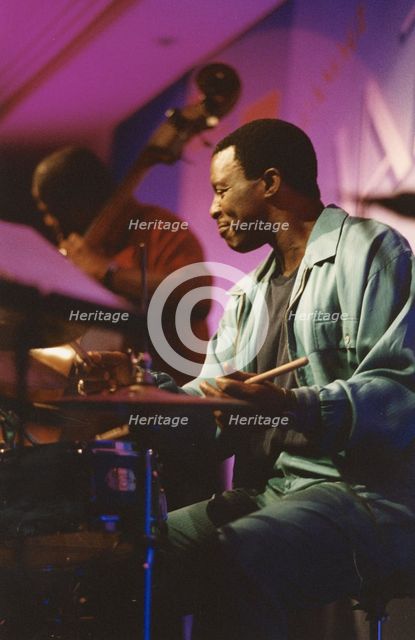 Herlin Riley, Nairn International Jazz Fesival, Scotland, 2004. Creator: Brian Foskett.