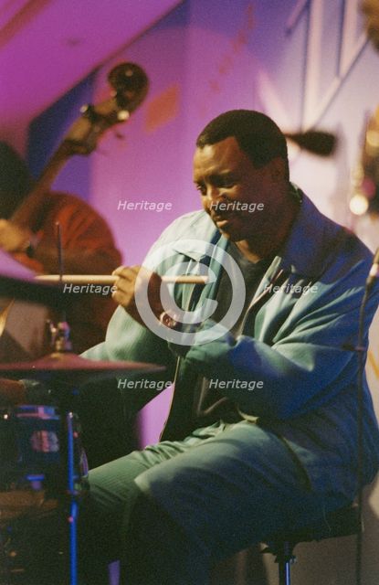 Herlin Riley, Nairn International Jazz Fesival, Scotland, 2004. Creator: Brian Foskett.