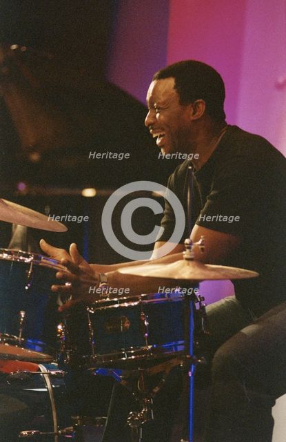 Herlin Riley, Nairn International Jazz Fesival, Scotland, 2004. Creator: Brian Foskett.
