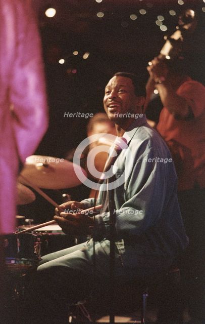 Herlin Riley, Nairn Jazz Week, Scotland, 2004. Creator: Brian Foskett.