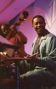 Herlin Riley, Nairn Jazz Week, Scotland, 2004. Creator: Brian Foskett