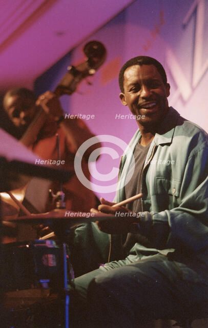 Herlin Riley, Nairn Jazz Week, Scotland, 2004. Creator: Brian Foskett.
