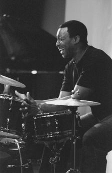 Herlin Riley, Nairn Jazz Week, Scotland, 2004. Creator: Brian Foskett