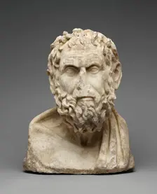 Herm Bust of a Greek Philosopher, late 1st century A.D. Creator: Unknown