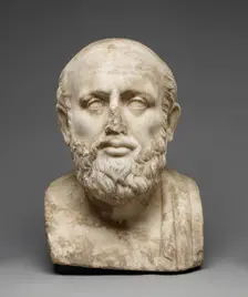 Herm Bust of a Greek Philosopher, second half of 1st century A.D. Creator: Unknown