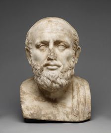 Herm Bust of a Greek Philosopher, second half of 1st century A.D. Creator: Unknown