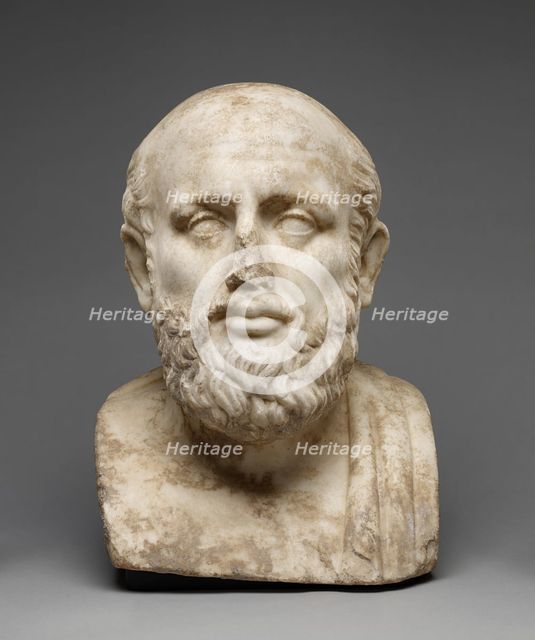 Herm Bust of a Greek Philosopher, second half of 1st century A.D. Creator: Unknown.