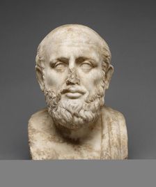 Herm Bust of a Greek Philosopher, second half of 1st century A.D. Creator: Unknown