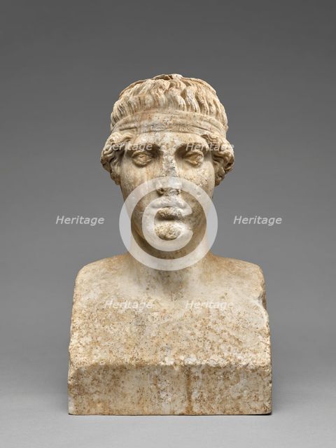 Herm of Venus (\Sappho\ type), late 1st century B.C. Creator: Unknown.