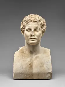 Herm of a Man (Ares Ludovisi type), first half of 1st century A.D. Creator: Unknown