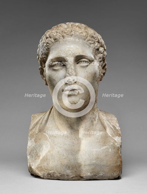 Herm of an Athletic Youth, 2nd century A.D.. Creator: Unknown.