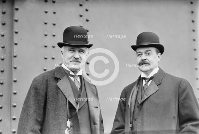 Herman de Lagrecrantz, 1917 and Magnus Clarholm, 1917. Creator: Bain News Service.