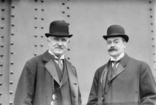 Herman de Lagrecrantz, 1917 and Magnus Clarholm, 1917. Creator: Bain News Service