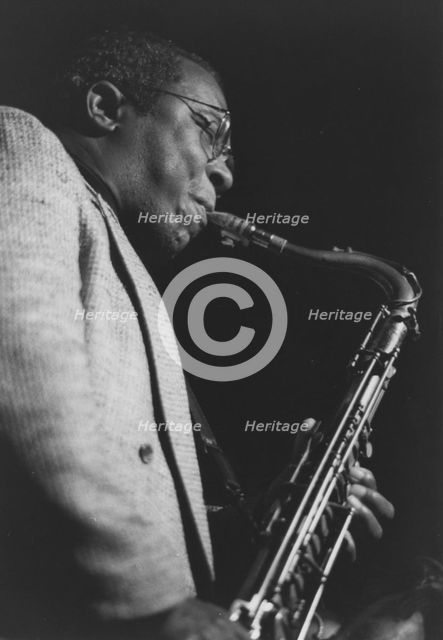 Herman Riley, Dingwalls, London, 1994. Creators: Brian Foskett, Herman Riley.