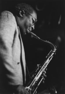 Herman Riley, Dingwalls, London, 1994. Creators: Brian Foskett, Herman Riley
