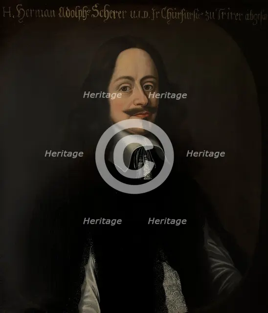 Hermann Adolf Scherger, c17th century. Creator: Anon.