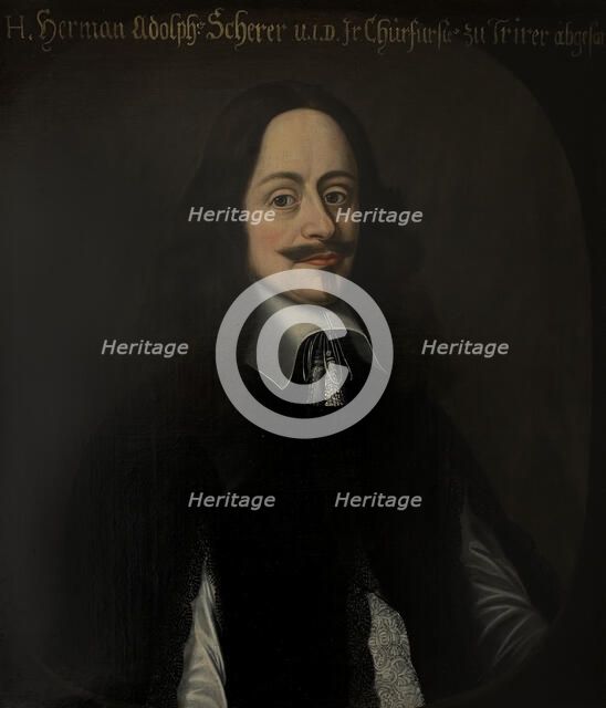 Hermann Adolf Scherger, c17th century. Creator: Anon.