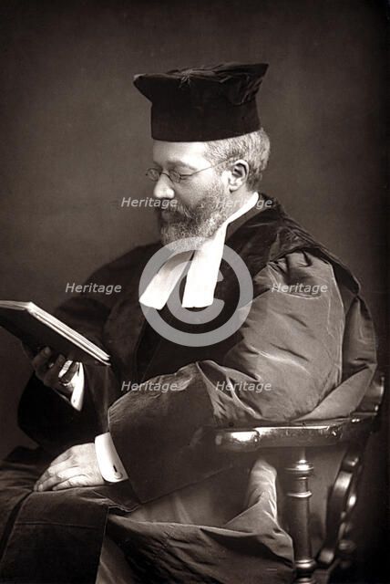 Hermann Adler (1839-1911), German-born Chief Rabbi of the British Empire, c1894. Artist: Unknown
