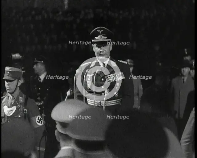 Hermann Goering Giving a Speech, 1930s. Creator: British Pathe Ltd.