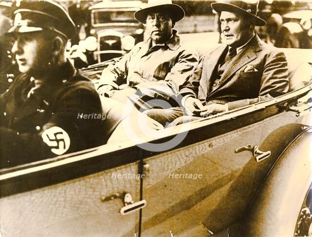Hermann Göring and Gregor Strasser, senior Nazis, Germany, 1930s Artist: Unknown